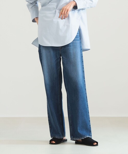 Demi-Luxe BEAMS（デミルクス ビームス）の「【別注】upper hights / THE OLIVIA デニムパンツ（デニムパンツ・レディース・ブルー系その他4・23/22/25/24）」の6枚目の写真