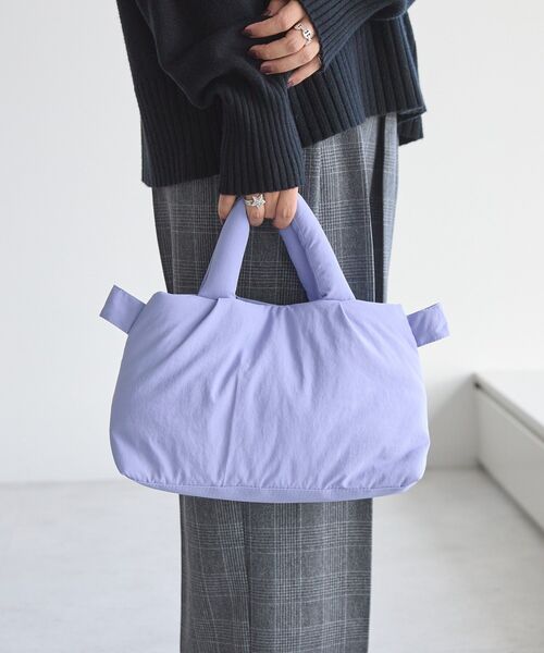 AMERICAN HOLIC（アメリカンホリック）の「【2WAY】ショルダーパフバッグ（ショルダーバッグ・レディース・ブラウン/ブラック/パープル・FREE）」の7枚目の写真