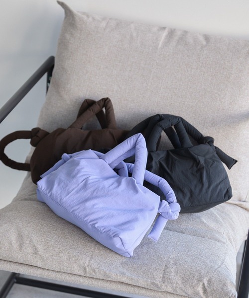 AMERICAN HOLIC（アメリカンホリック）の「【2WAY】ショルダーパフバッグ（ショルダーバッグ・レディース・ブラウン/ブラック/パープル・FREE）」の4枚目の写真