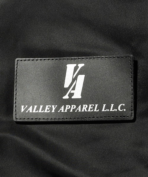 Valley Apparel（バレーアパレル）の「バックエンブレムMA-1 フライトナイロンジャケット（MA-1・メンズ・ブラック/グレー系その他・MEDIUM/LARGE/X-LARGE/SMALL）」の13枚目の写真