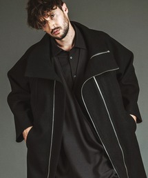 No ID.ノーアイディーモッズコートブラック黒ミリタリーコートライナー付き wip-24041004_1.jpg