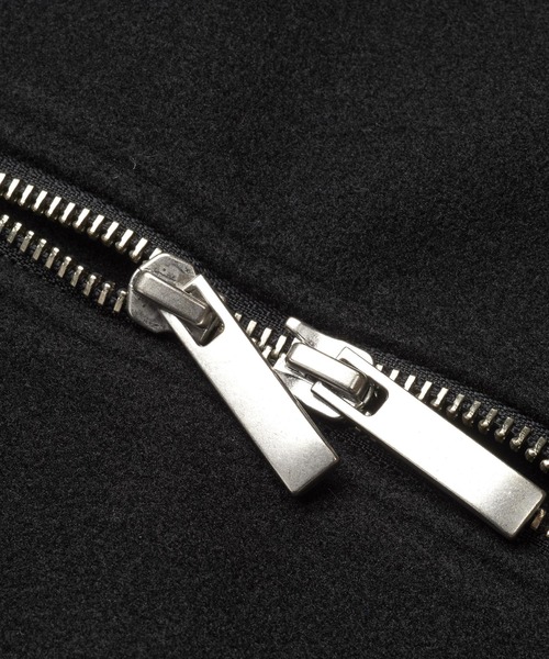 NO ID.（ノーアイディ）の「【NO ID.】Volume-Neck Riders Overcoat / ボリューム ネック ライダース オーバーコート（その他アウター・メンズ・グレー/ブラック・ONE SIZE）」の6枚目の写真