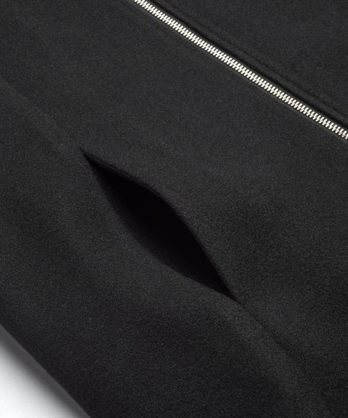 NO ID.（ノーアイディ）の「【NO ID.】Volume-Neck Riders Overcoat / ボリューム ネック ライダース オーバーコート（その他アウター・メンズ・グレー/ブラック・ONE SIZE）」の11枚目の写真