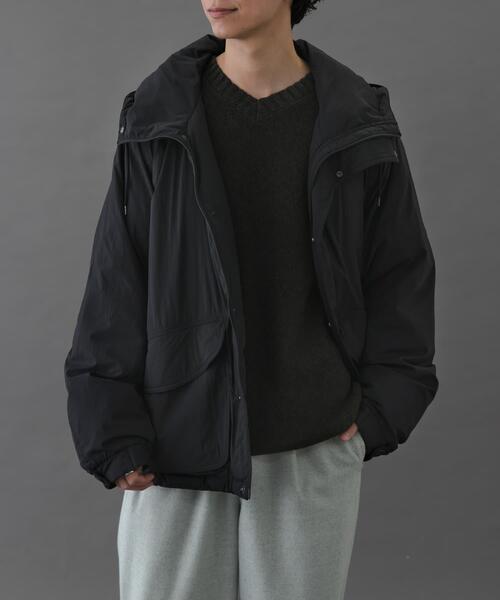 FORK&SPOON（フォークアンドスプーン）の「FORK&SPOON 　SORONAフーディーブルゾン（ブルゾン・メンズ・ブラック/ブラウン/ベージュ系その他・4/5）」の2枚目の写真