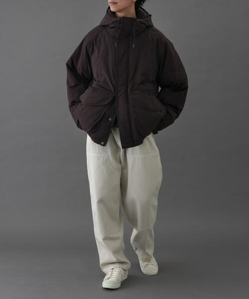 FORK&SPOON（フォークアンドスプーン）の「FORK&SPOON 　SORONAフーディーブルゾン（ブルゾン・メンズ・ブラック/ブラウン/ベージュ系その他・4/5）」の6枚目の写真