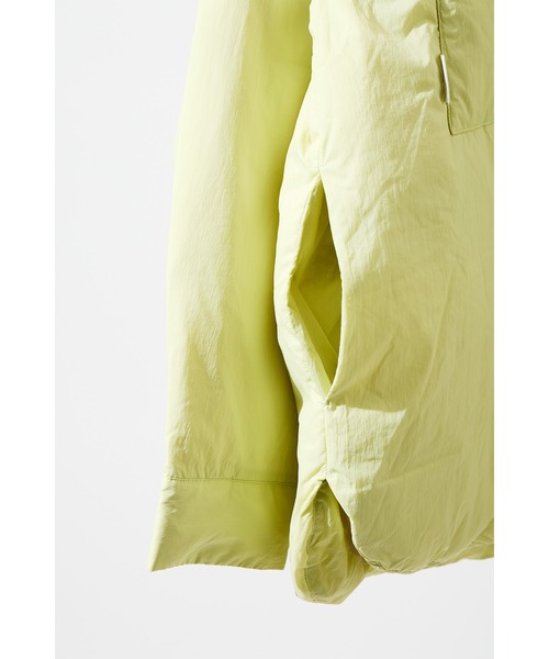 KWD(ケーダブルディー)の「【 KWD / ケーダブルディー 】LIGHT DOWN SHIRTS JACKET / ライトダウンシャツジャケット KWD-16JD KFH(ダウンジャケット/コート・レディース・イエロー/ネイビー/アイボリー・FREE)」の11枚目の写真