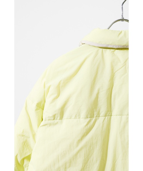 KWD(ケーダブルディー)の「【 KWD / ケーダブルディー 】LIGHT DOWN SHIRTS JACKET / ライトダウンシャツジャケット KWD-16JD KFH(ダウンジャケット/コート・レディース・イエロー/ネイビー/アイボリー・FREE)」の12枚目の写真