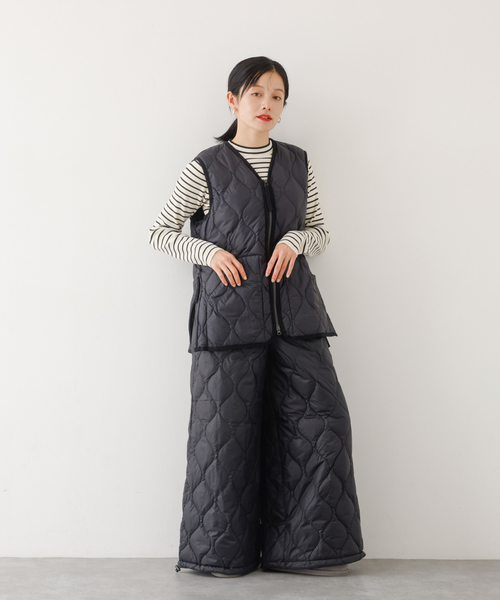 abahouse mavie(アバハウスマヴィ)の「【TAION】 ダウンパンツ(その他パンツ・レディース・セージグリーン/ブラック・フリー)」の4枚目の写真