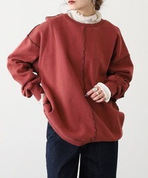 Arinomama 裏起毛 メロウライントレーナー