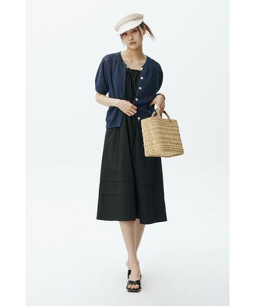 TTUDEMENT(トュードメント)の「SLEEVELESS LONG DRESS BLACK(ワンピース・レディース・その他・FREE)」の8枚目の写真