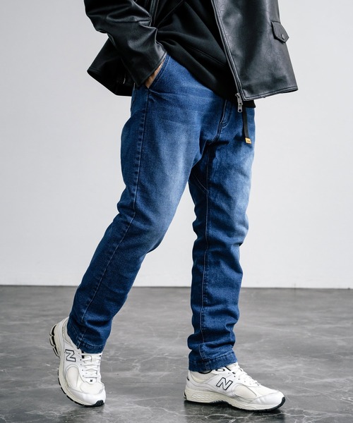 KRIFF MAYER（クリフメイヤー）の「KRIFF MAYER クリフメイヤー 防風アタタカデニムクライミングパンツ 2124001（デニムパンツ・メンズ・ライトブルー/ダークブルー・M/L/XL）」の10枚目の写真