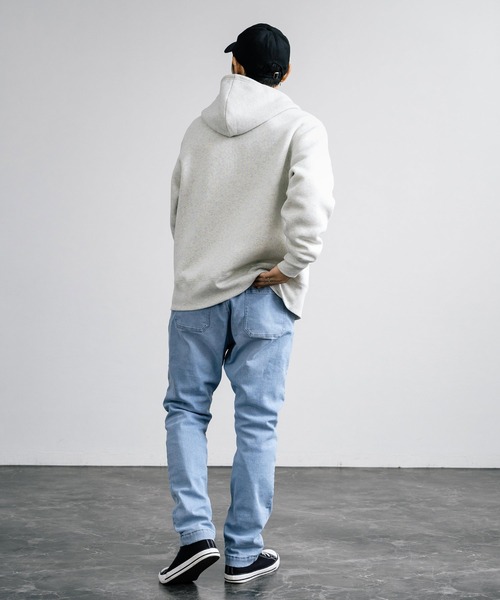 KRIFF MAYER（クリフメイヤー）の「KRIFF MAYER クリフメイヤー 防風アタタカデニムクライミングパンツ 2124001（デニムパンツ・メンズ・ライトブルー/ダークブルー・M/L/XL）」の8枚目の写真