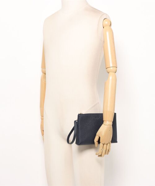 FURLA（フルラ）の「フルラ オポチュニティー ポーチ S（クラッチバッグ・レディース・セージグリーン/ライトイエロー/ネイビー・ONE SIZE）」の17枚目の写真