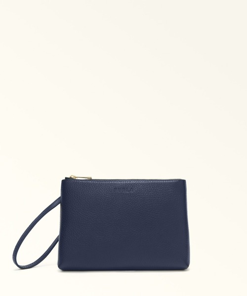 FURLA（フルラ）の「フルラ オポチュニティー ポーチ S（クラッチバッグ・レディース・セージグリーン/ライトイエロー/ネイビー・ONE SIZE）」の2枚目の写真
