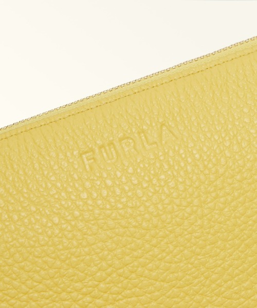 FURLA（フルラ）の「フルラ オポチュニティー ポーチ S（クラッチバッグ・レディース・セージグリーン/ライトイエロー/ネイビー・ONE SIZE）」の5枚目の写真