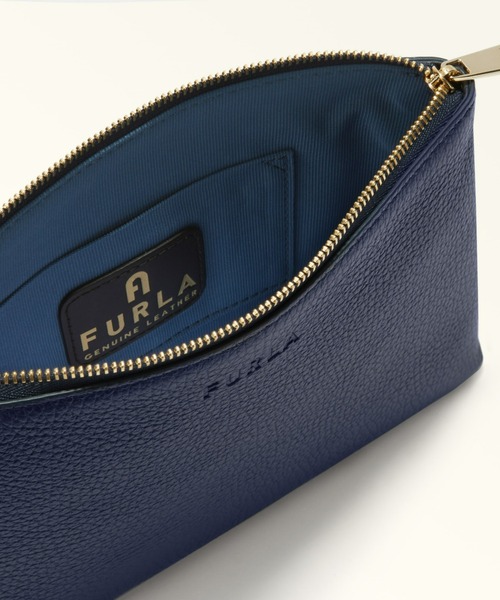 FURLA（フルラ）の「フルラ オポチュニティー ポーチ S（クラッチバッグ・レディース・セージグリーン/ライトイエロー/ネイビー・ONE SIZE）」の11枚目の写真