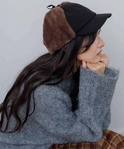 RETRO GIRL(レトロガール)の「ケーブルNTPO(ニット/セーター・レディース・チャコールグレー/レッド/ナチュラル・FREE)」の17枚目の写真