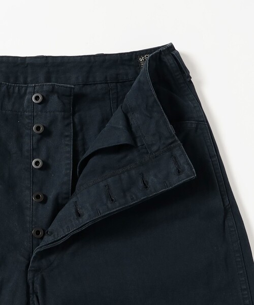 fennica(フェニカ)の「orSlow / UTILITY TROUSERS ヘリンボーンツイル パンツ(その他パンツ・レディース・ブラック・3(L)/2(M))」の4枚目の写真
