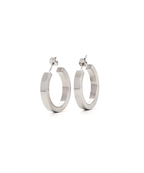 CENE（セネ）の「【CENE】セネ/インダストリアルサークルピアス（ピアス（両耳用）・レディース・ゴールド/シルバー・FREE）」の11枚目の写真