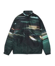 BAUF（バウフ）の「レーシングプリンテッドフードジャケット[ブラック]（その他アウター）」