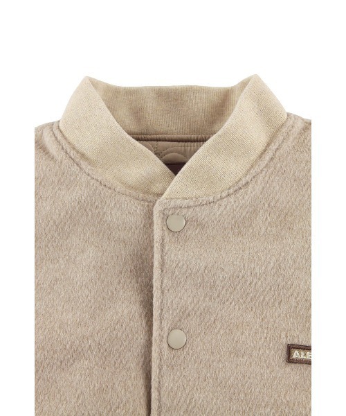 セール】Logo Wool Blouson /ロゴ刺しゅうウールブルゾン（ブルゾン