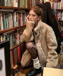 ミンク エコ ファー ジャケット KINO THE KEI（その他アウター）｜KINO