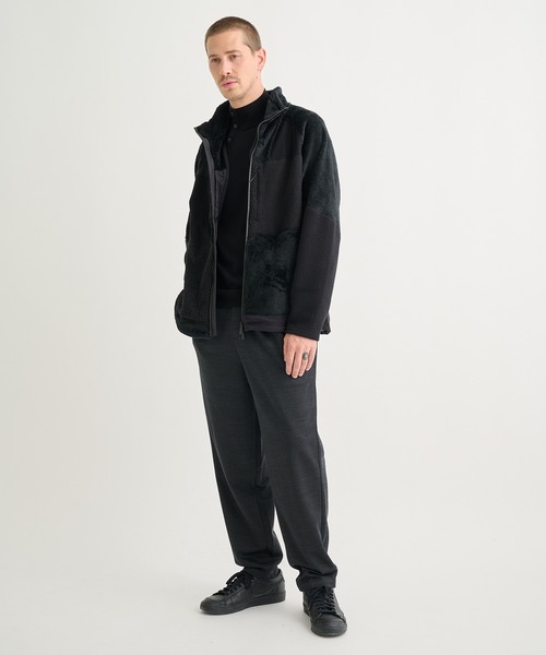 WHITE MOUNTAINEERING（ホワイトマウンテニアリング）の「【White Mountaineering / ホワイトマウンテニアリング】POLARTEC FLEECE ZIP UP BLOUSON（ブルゾン・メンズ・ブラック・2/1）」の3枚目の写真