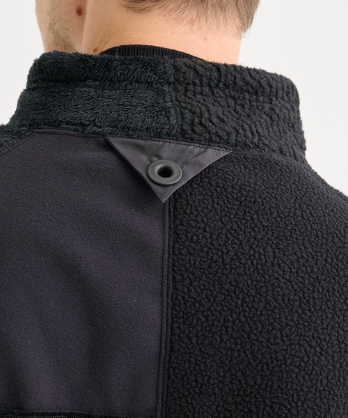 WHITE MOUNTAINEERING（ホワイトマウンテニアリング）の「【White Mountaineering / ホワイトマウンテニアリング】POLARTEC FLEECE ZIP UP BLOUSON（ブルゾン・メンズ・ブラック・2/1）」の7枚目の写真