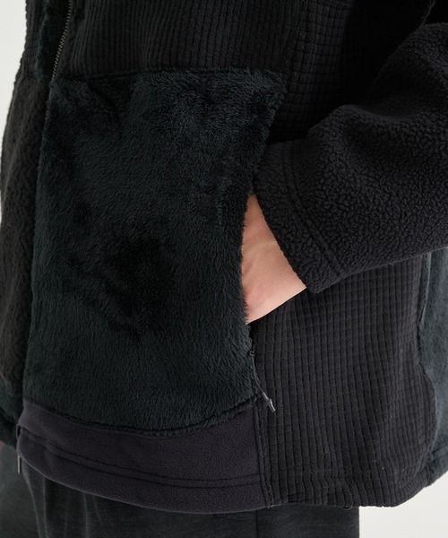 WHITE MOUNTAINEERING（ホワイトマウンテニアリング）の「【White Mountaineering / ホワイトマウンテニアリング】POLARTEC FLEECE ZIP UP BLOUSON（ブルゾン・メンズ・ブラック・2/1）」の9枚目の写真