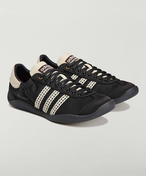 WALES BONNER(ウェールズ ボナー)の「adidas×WALES BONNER/アディダス×ウェールズボナー/WB KARINTHA LO SATIN(スニーカー・メンズ・ブラック/ブルー・26.0cm/26.5cm/27.0cm/27.5cm/28.0cm/29.0cm)」の3枚目の写真