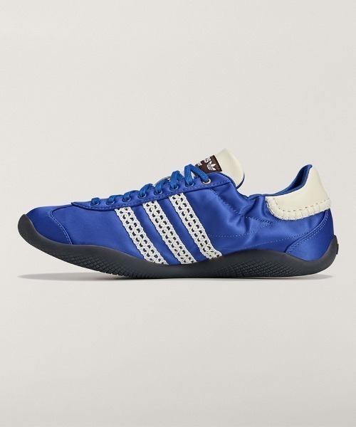 WALES BONNER(ウェールズ ボナー)の「adidas×WALES BONNER/アディダス×ウェールズボナー/WB KARINTHA LO SATIN(スニーカー・メンズ・ブラック/ブルー・26.0cm/26.5cm/27.0cm/27.5cm/28.0cm/29.0cm)」の6枚目の写真