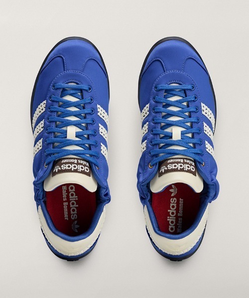 WALES BONNER(ウェールズ ボナー)の「adidas×WALES BONNER/アディダス×ウェールズボナー/WB KARINTHA LO SATIN(スニーカー・メンズ・ブラック/ブルー・26.0cm/26.5cm/27.0cm/27.5cm/28.0cm/29.0cm)」の8枚目の写真