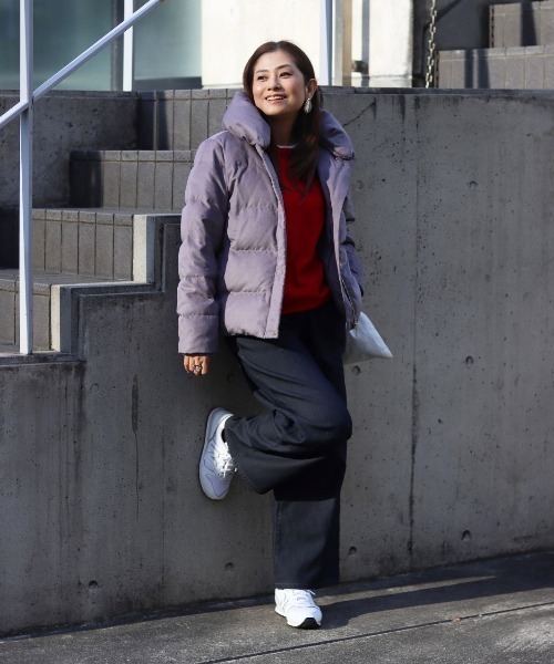 ikka（イッカ）の「【雑誌InRed1月号掲載】あたたかボンディングワイドパンツ【親子コーデ】（その他パンツ・レディース・ブラック/ベージュ/ネイビー・S/M/L）」の8枚目の写真
