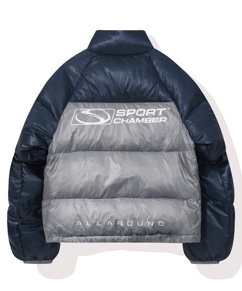 SPORT CHAMBER(スポーツチャンバー)の「SCトラックダウンジャケット(ネイビー)(ダウンジャケット/コート・メンズ・その他・2/3)」の2枚目の写真
