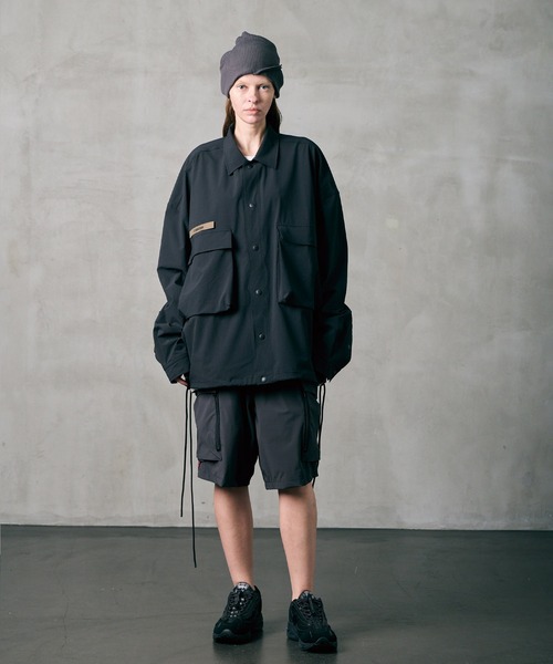 VIRGOwearworks（ヴァルゴウェアワークス）の「MAJOR UTILITY SHIRT JKT（ミリタリージャケット・メンズ・ブラック/チャコールグレー/ホワイト・2/3/4）」の22枚目の写真