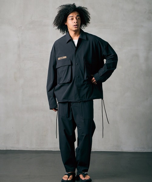 VIRGOwearworks（ヴァルゴウェアワークス）の「MAJOR UTILITY SHIRT JKT（ミリタリージャケット・メンズ・ブラック/チャコールグレー/ホワイト・2/3/4）」の21枚目の写真