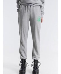 FABULOUS ARCHIVE（ファビュラスアーカイブ）の「ウィメンズ ル リス刺繍ジョガーパンツ メランジェグレー(FCB3PT372W)（スウェットパンツ）」