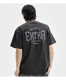 EXTRAORDINARY（エクストラオーディナリー）の「ESTABLISHED 2019 TEE CHARCOAL（Tシャツ/カットソー）」