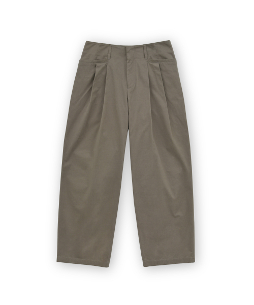 BROWNYARD(ブラウンヤード)の「ストラクチャードワイドパンツ、ブラウン(その他パンツ・メンズ・その他・5)」の1枚目の写真