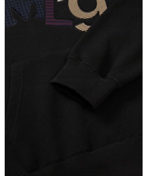 MMLG（エムエムエルジー）の「[Mmlg] MIX Mm APLIQUE HOODIE (EVERY BLACK)（パーカー・レディース・その他・MEDIUM/LARGE/X-LARGE/SMALL）」の5枚目の写真