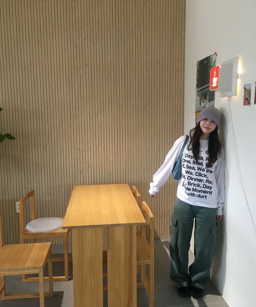 DURTの「OUR DAILY LONG SLEEVE TEE (WHITE)(Tシャツ/カットソー・レディース・その他・SMALL/MEDIUM/LARGE/X-LARGE)」の14枚目の写真
