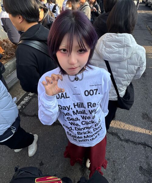 DURTの「OUR DAILY LONG SLEEVE TEE (WHITE)(Tシャツ/カットソー・レディース・その他・SMALL/MEDIUM/LARGE/X-LARGE)」の16枚目の写真