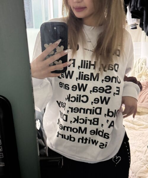 DURTの「OUR DAILY LONG SLEEVE TEE (WHITE)(Tシャツ/カットソー・レディース・その他・SMALL/MEDIUM/LARGE/X-LARGE)」の17枚目の写真