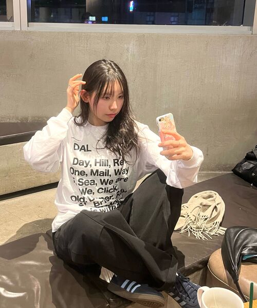 DURTの「OUR DAILY LONG SLEEVE TEE (WHITE)(Tシャツ/カットソー・レディース・その他・SMALL/MEDIUM/LARGE/X-LARGE)」の7枚目の写真