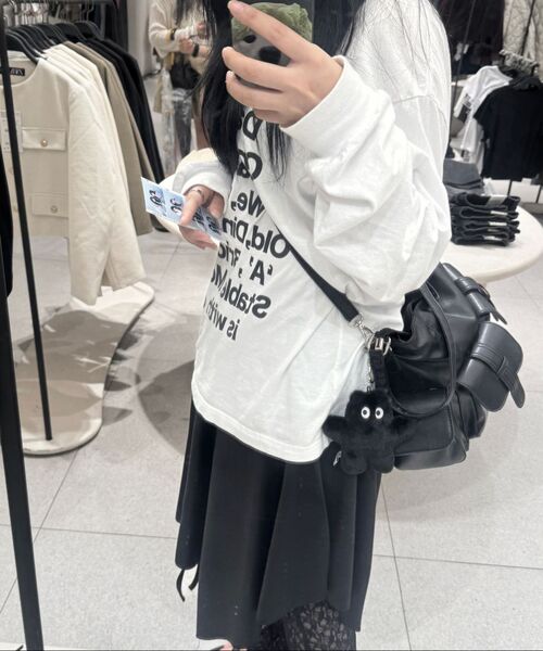 DURTの「OUR DAILY LONG SLEEVE TEE (WHITE)(Tシャツ/カットソー・レディース・その他・SMALL/MEDIUM/LARGE/X-LARGE)」の4枚目の写真