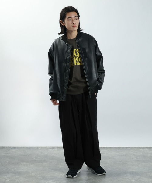 JACKSON MATISSE(ジャクソンマティス)の「【JACKSON MATISSE(ジャクソンマティス)×BAYFLOW】ロゴスウェット(スウェット・メンズ・チャコール/グレー・LARGE/MEDIUM)」の16枚目の写真