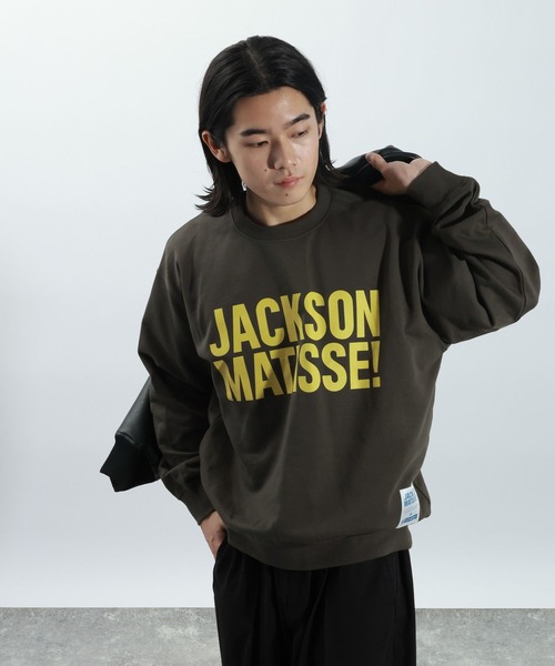 JACKSON MATISSE(ジャクソンマティス)の「【JACKSON MATISSE(ジャクソンマティス)×BAYFLOW】ロゴスウェット(スウェット・メンズ・チャコール/グレー・LARGE/MEDIUM)」の17枚目の写真