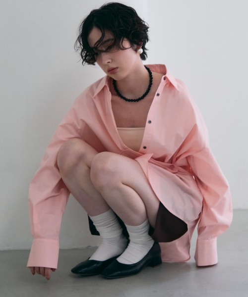 Trish(トリッシュ)の「スクエアトゥパンプス(パンプス・レディース・ブラック/アイボリー・MEDIUM/X-LARGE)」の9枚目の写真