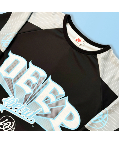 WEIRDWORLD（ウィアード ワールド）の「WEIRD WORLD x ITD ジャージロングスリーブ（Tシャツ/カットソー・レディース・ブラック・MEDIUM/LARGE/X-LARGE）」の2枚目の写真