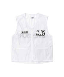 LMN3011（エルエムエヌ3011）の「L3メッシュベスト-ホワイト（ベスト）」